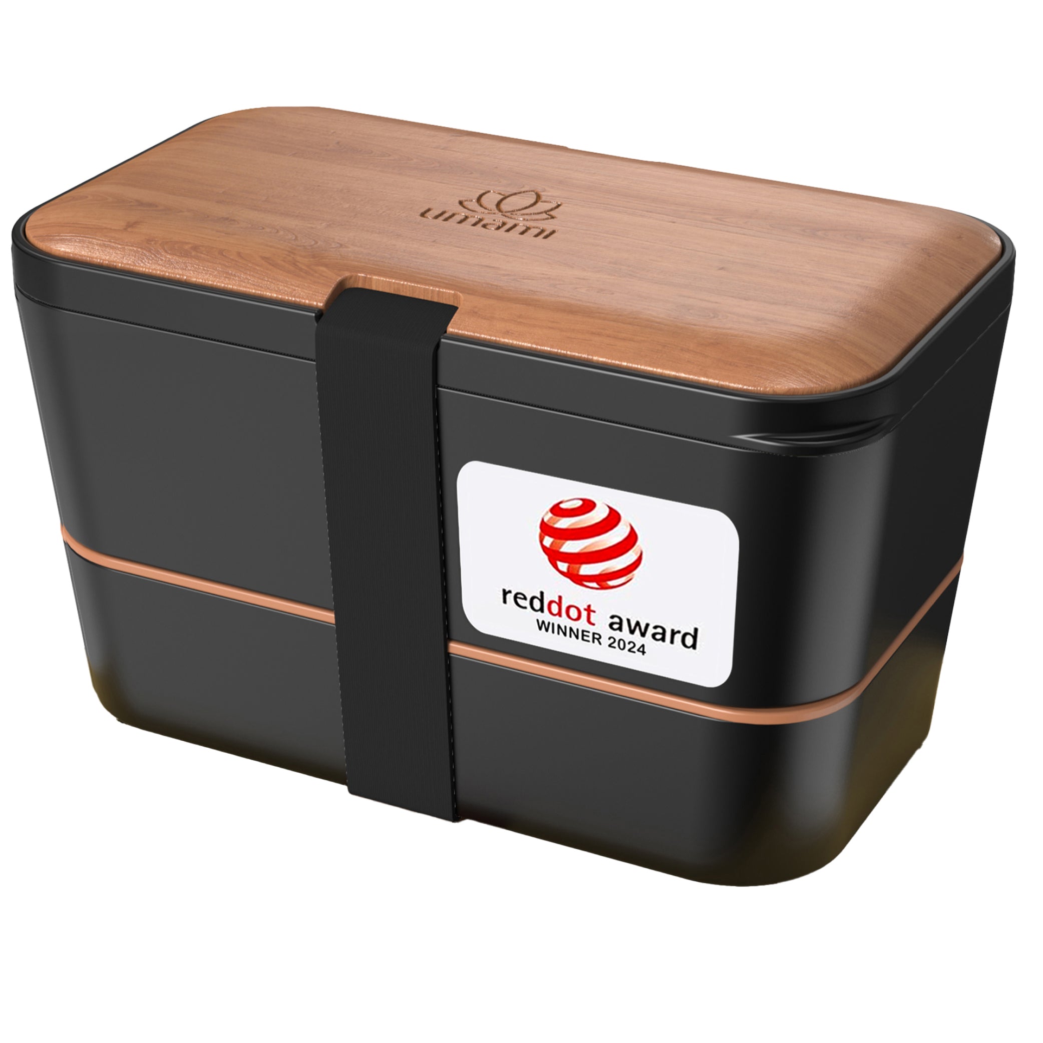 Boîte à bento Nestable Cerise Noire (51 oz)