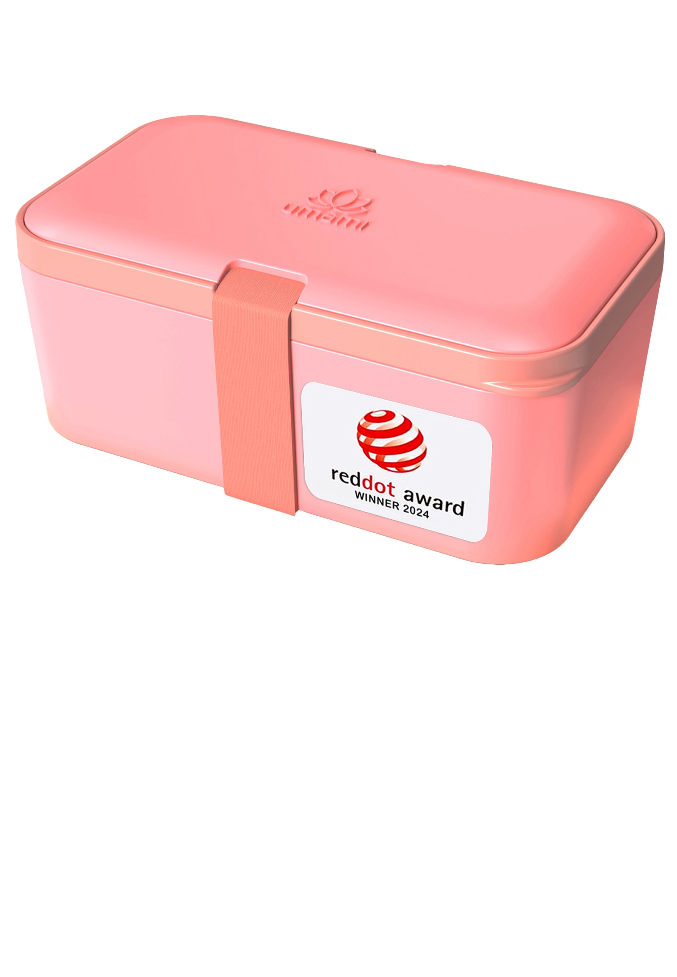 Single Layer Bento Box Coral Pink (30 oz)