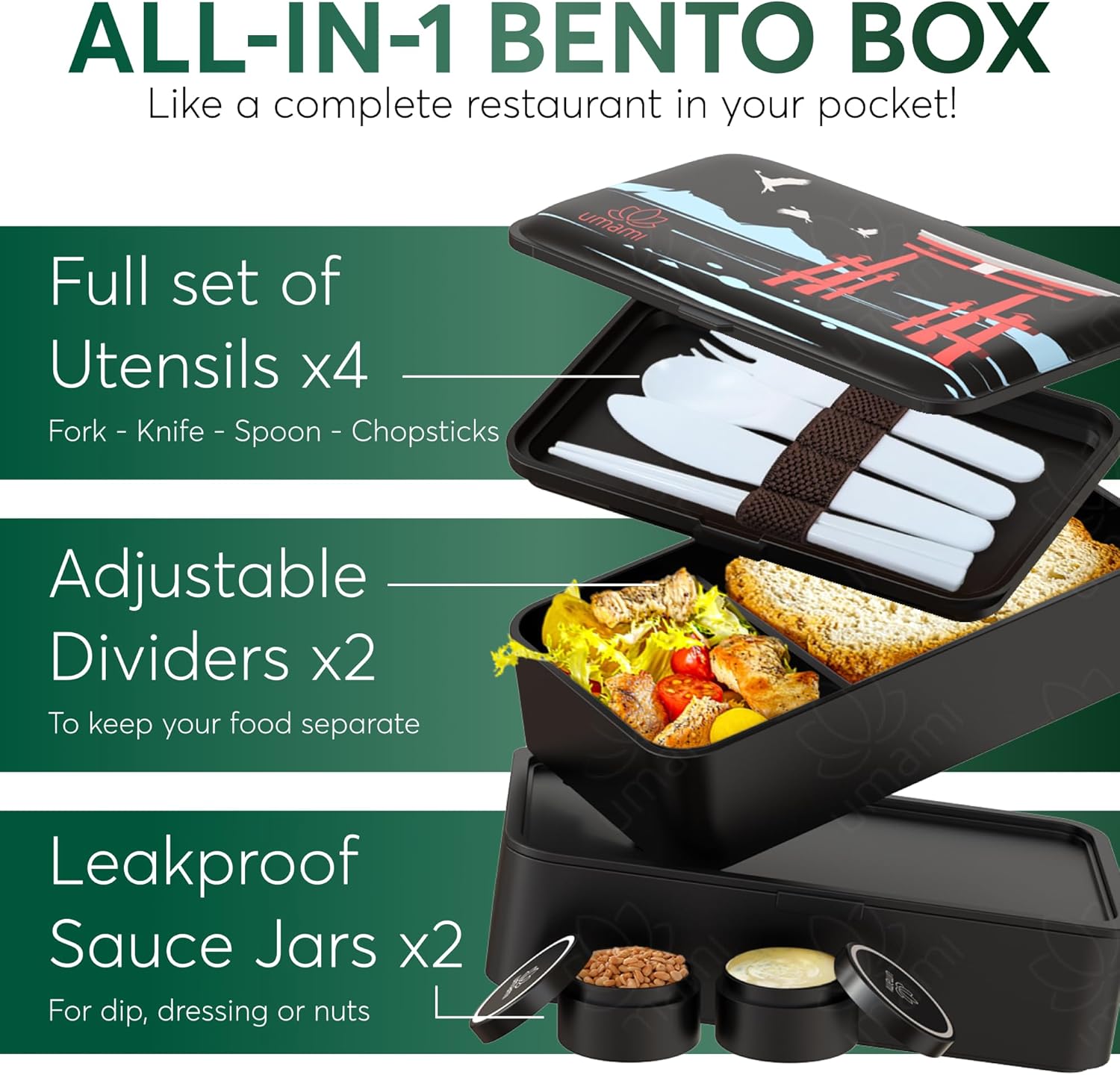 Boîte à bento originale Torii Classic Édition limitée