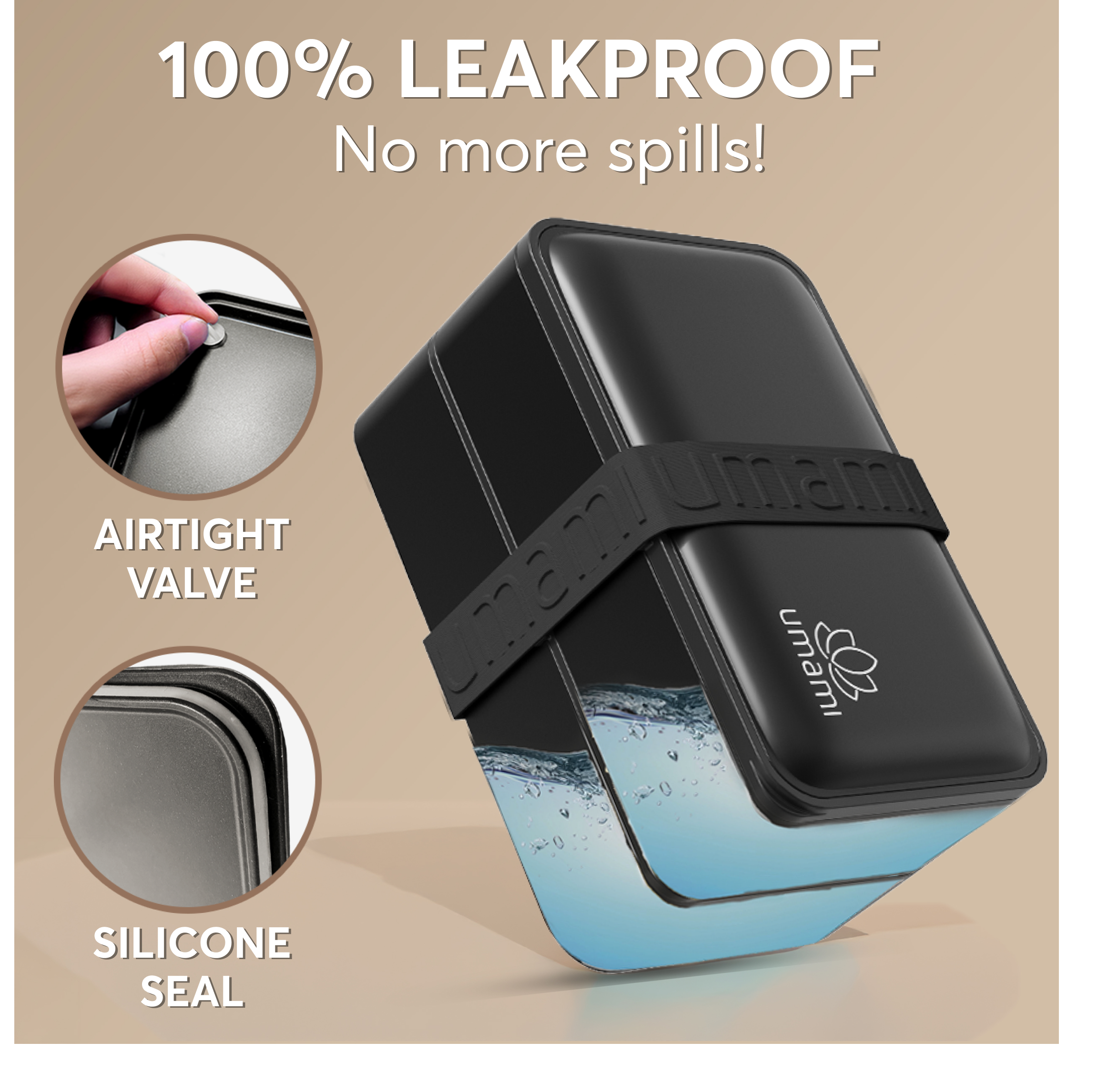 Original Bento Box Classic Matt Black