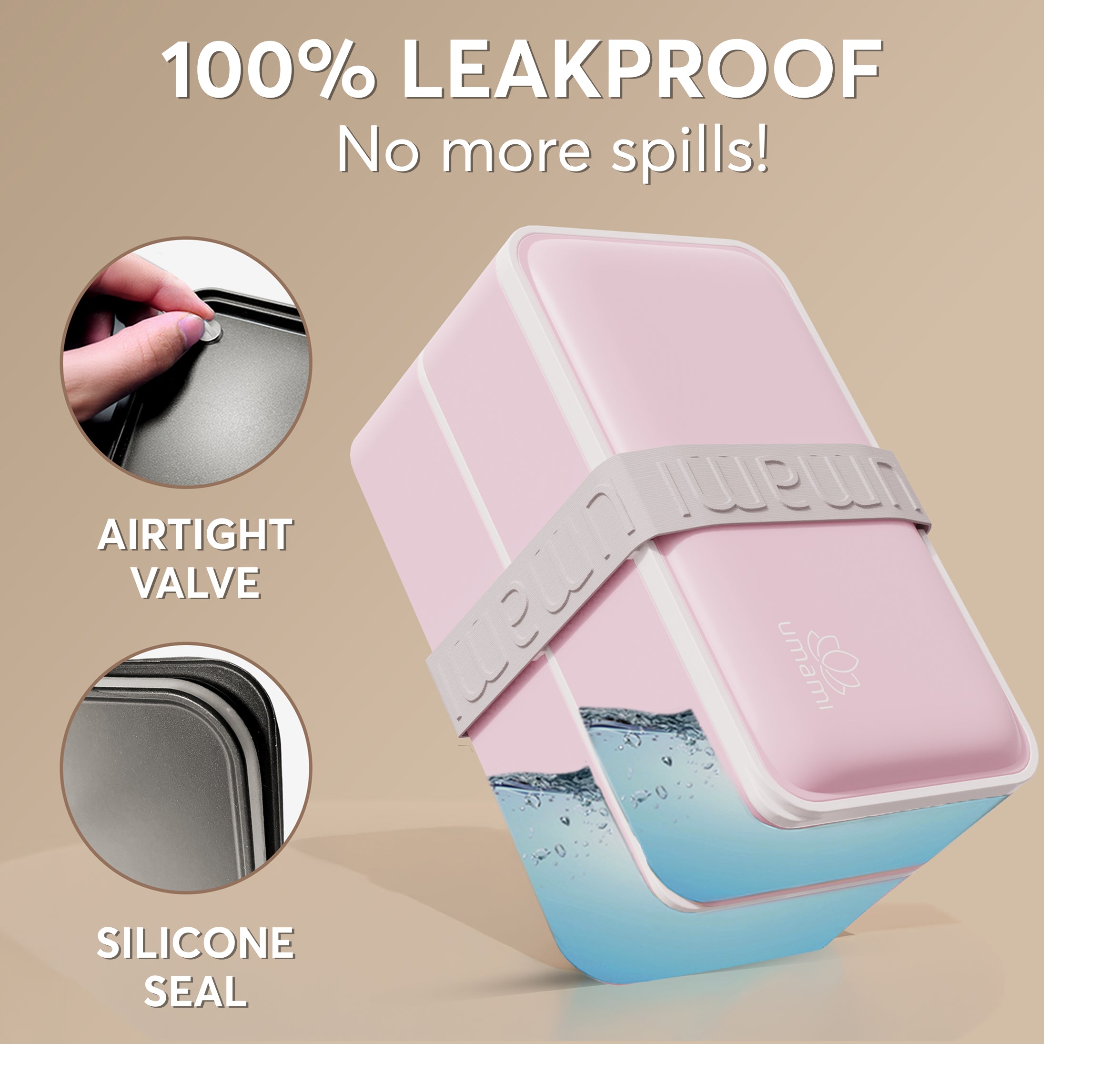 Original Bento Box Classic Kawaii Pink