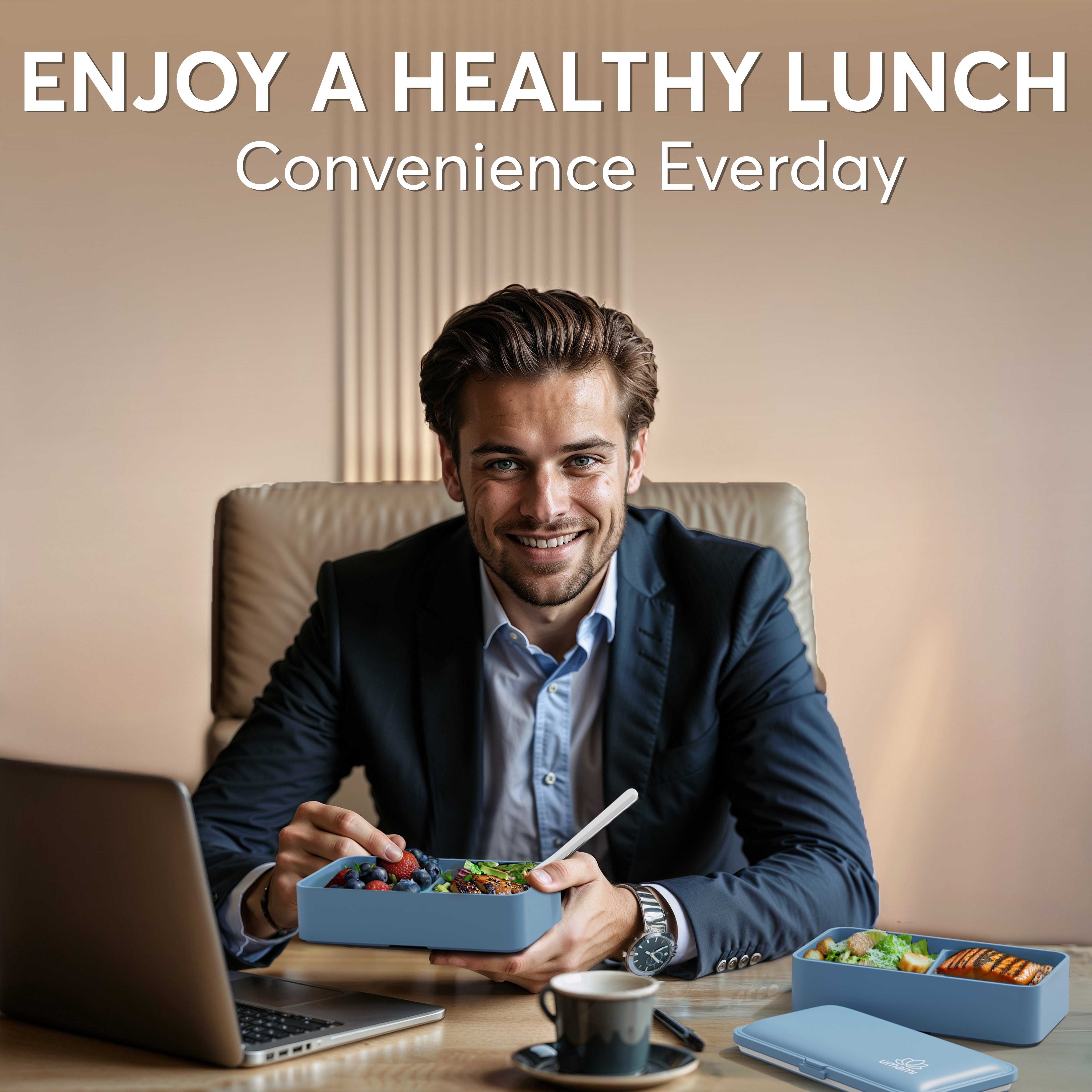 Original Bento Box Classic Denim Blue