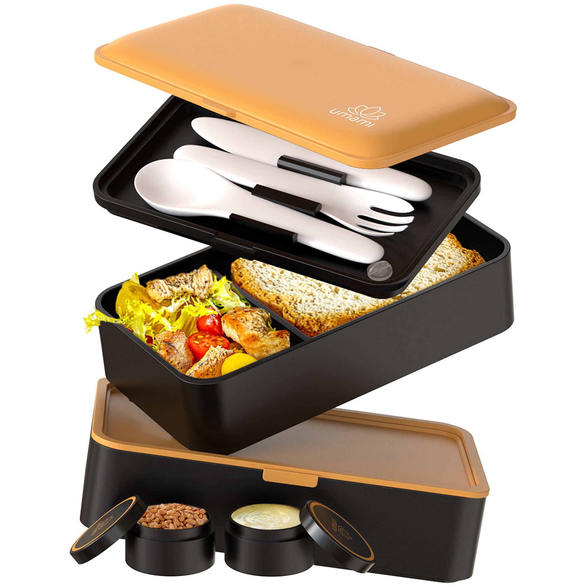 Original Bento Box Classic Black & Gold – Umami Bentos