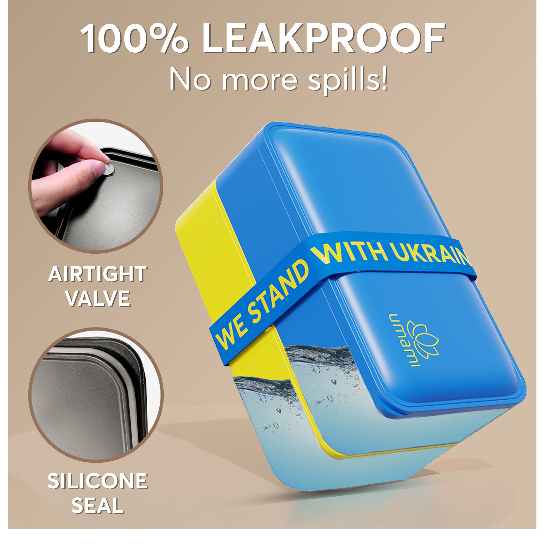 Original Bento Box Classic Blue & Gold - Ukraine