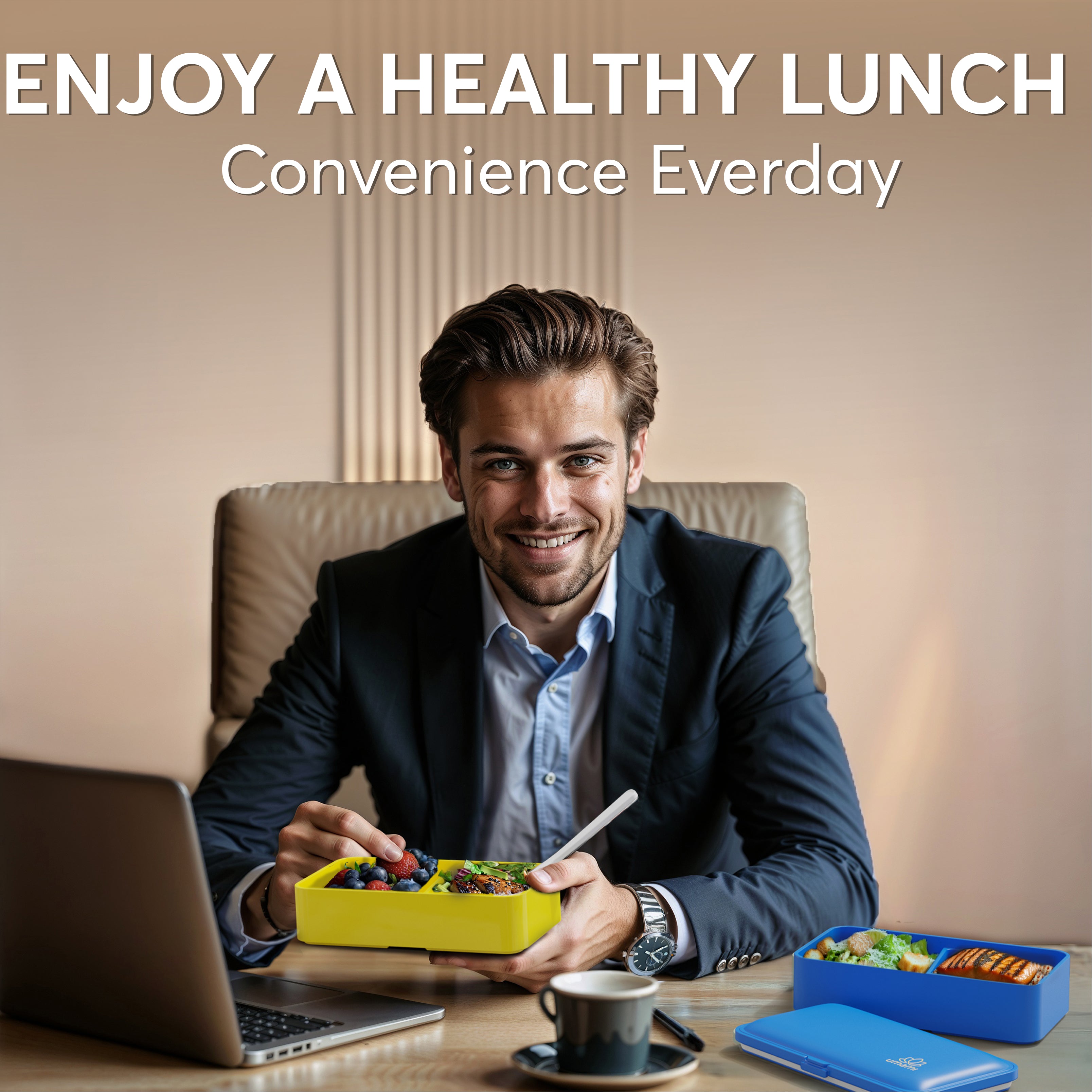 Original Bento Box Classic Blue & Gold - Ukraine