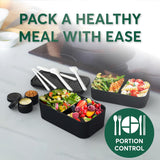Original Bento Box Premium Nestable Coral Pink (30 oz)