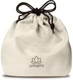 Umami Pochette Mini Lunch Tote Bag Reusable with Drawstring for  Men & Women Blue