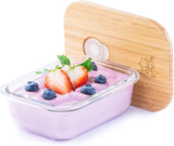 Lunch Box Glass & Bamboo (S)
